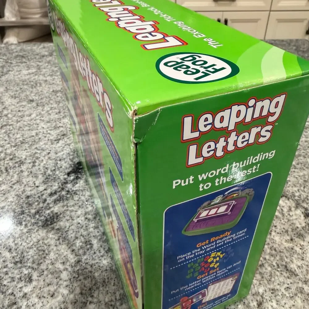Leap Frog Leaping Letters Race the Clock Game ABC Alphabet Educational Learning